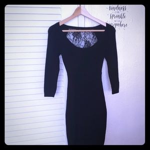 🔥Guess Black Lace Mini Cocktail dress